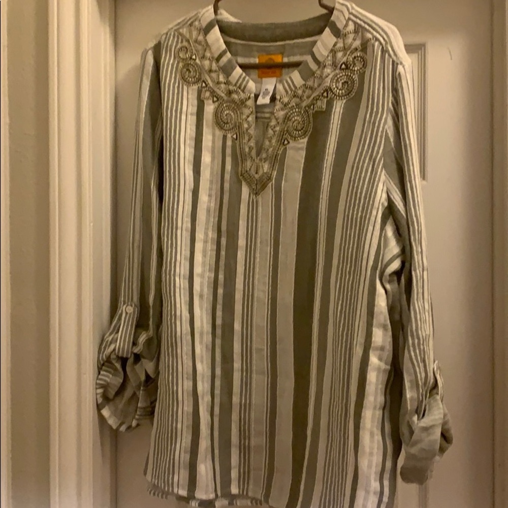 Long sleeve blouse